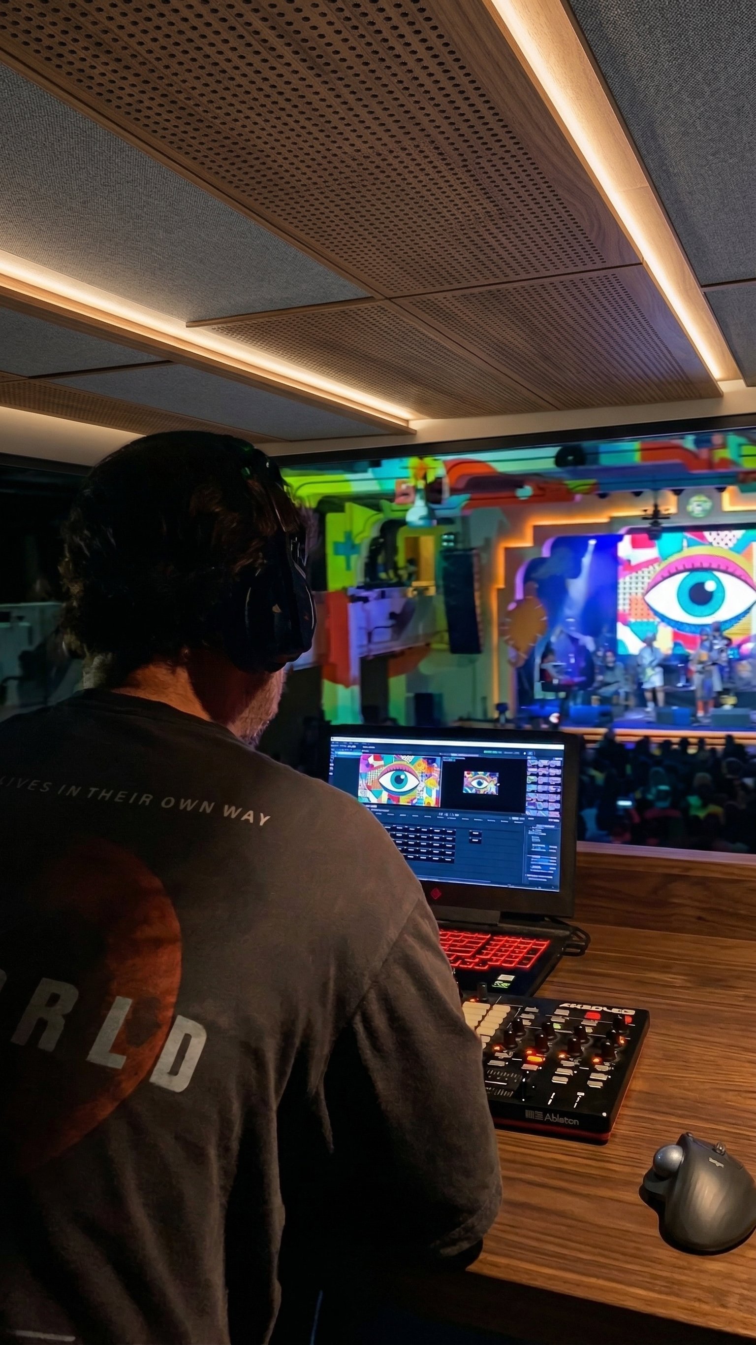 Live visual operation — Mariano Biotico